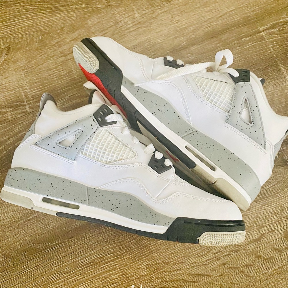 Jordan 4 retro ‘white cement grey’